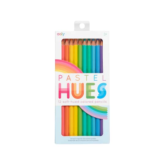 OOLY Pastel Hues Colored Pencils Set, 12ct.